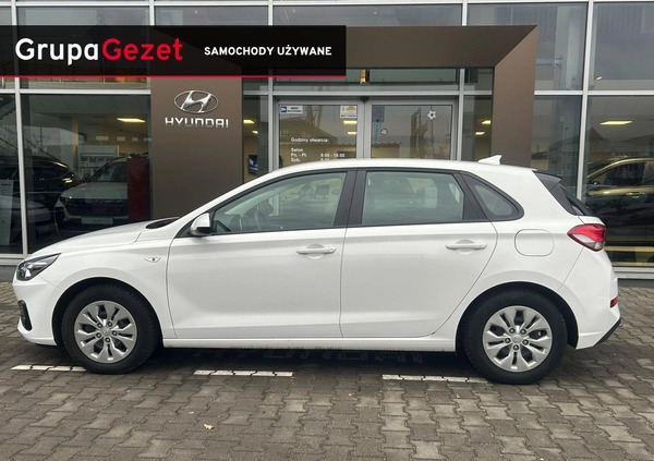 Hyundai I30 cena 83500 przebieg: 17299, rok produkcji 2023 z Żabno małe 46